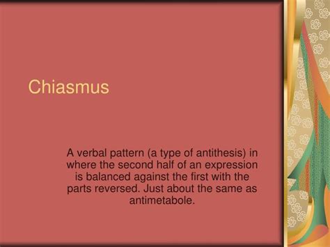 Chiasmus in Literature - 55+ Examples, Pdf