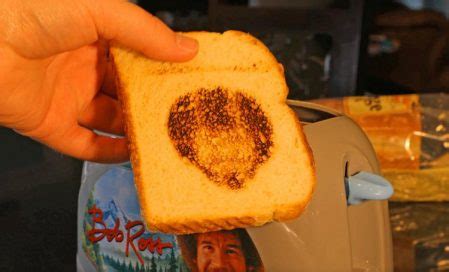 Bob Ross Toaster Toasts Bob Ross’ Face Onto Toast – AWESOMAGE!