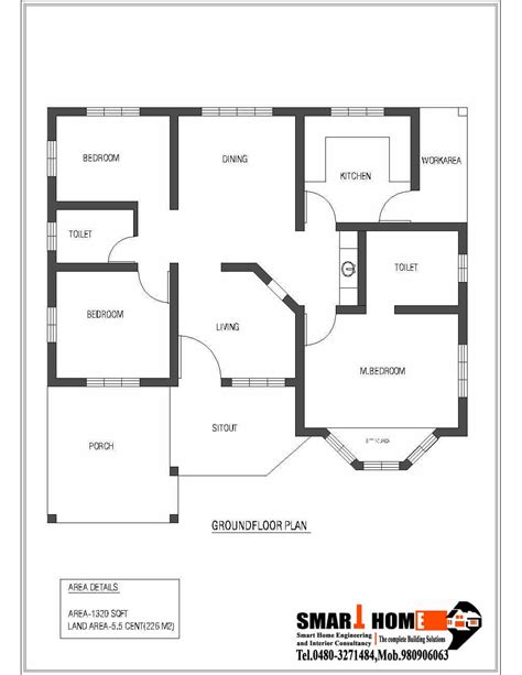 Impressive 19 Single Story Floor Plans For Your Perfect Needs - Home ...