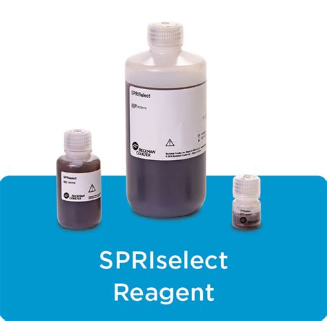 SPRIselect vs AMPure XP beads—What is the difference?