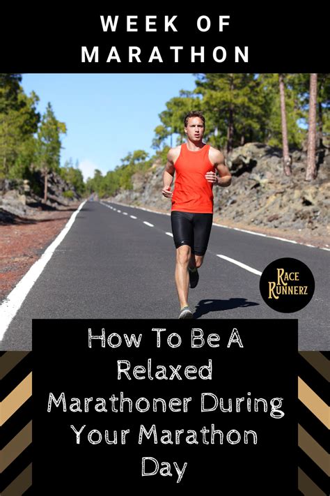 How To Be A Relaxed Marathoner During Your Marathon Day – Preparation in 2020 | Marathon tips ...