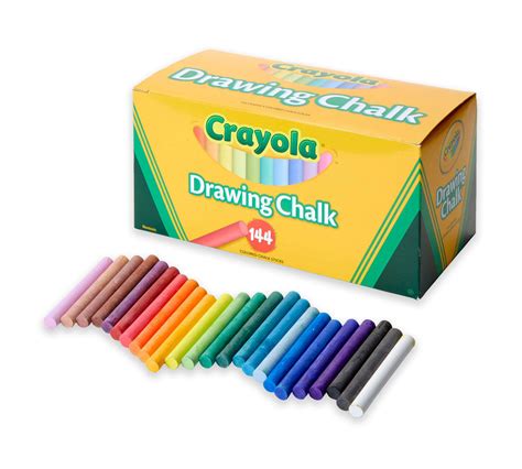 Crayola Drawing Chalk, Bulk Art Supplies, 144 Count | Crayola.com | Crayola