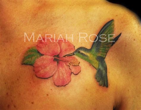 Hummingbird with Hibiscus | Hibiscus tattoo, Hummingbird tattoo, Beautiful tattoos