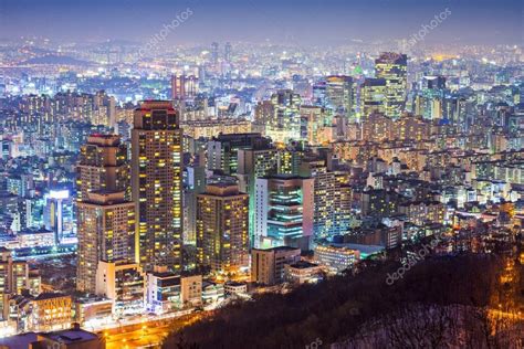 Seoul Skyline — Stock Photo © sepavone #36948605