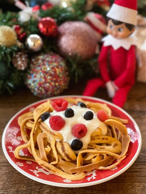 Elf Spaghetti Pancakes - My Fussy Eater | Easy Family Recipes