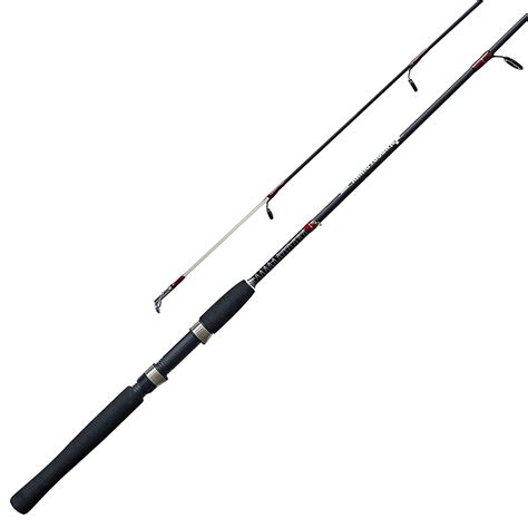 "Zebco Rhino 6'6" 2Piece Medium Action Spinning Glowtip Rod, RNGS662MB ...