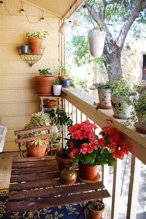 30 Inspiring Small Balcony Garden Ideas - Amazing DIY, Interior & Home Design