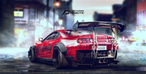 Supra Drift Wallpaper Widescreen #GHV | Mustang, Mobil, Besi