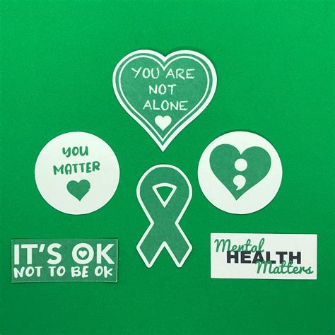 Mental Health Awareness Stickers | Etsy