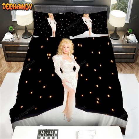 Dolly Parton White Dress Bedding Sets