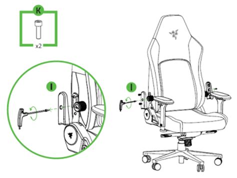 How to disassemble the Razer Iskur V2 gaming chair