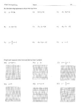 Solving a Word Problem Using a Linear Equation in Y = mx + b ...