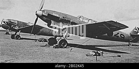 Aircraft of the Condor Legion, a unit composed of volunteers from the German Air Force ...