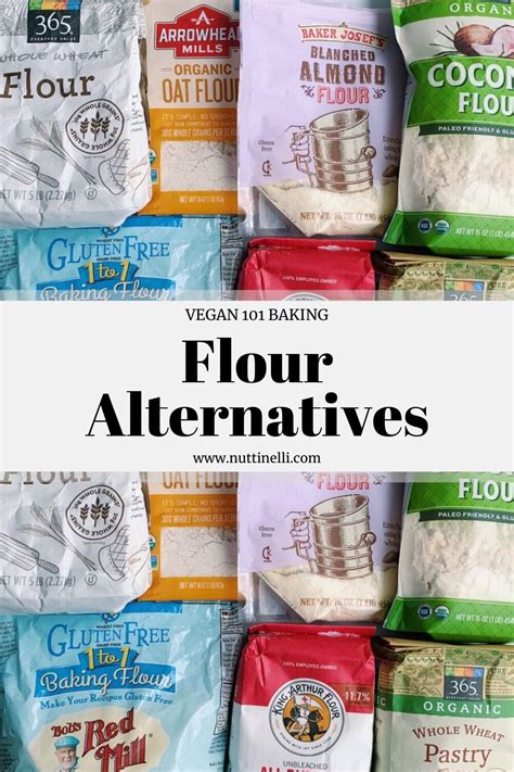 Flour Alternatives - A Great Substitution Guide - Nutti Nelli