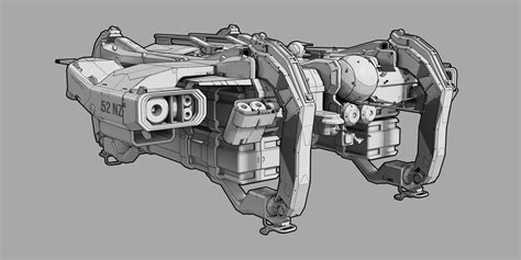 ArtStation - Cargo Ship Sketch