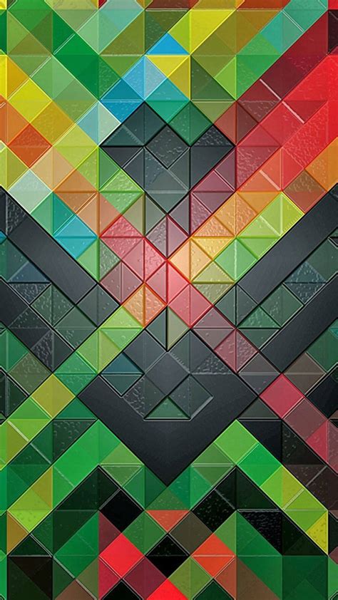 Download Colorful Geometric Textures Cool Android Wallpaper ...