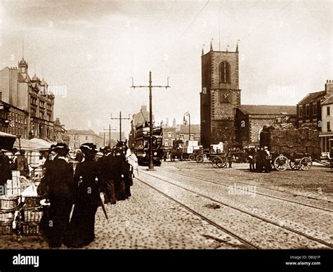 Stockton-on-Tees High Street early 1900s Stock Photo: 58472338 - Alamy