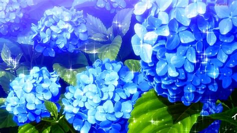 Anime Scenery | Anime flower, Blue flower wallpaper, Anime scenery