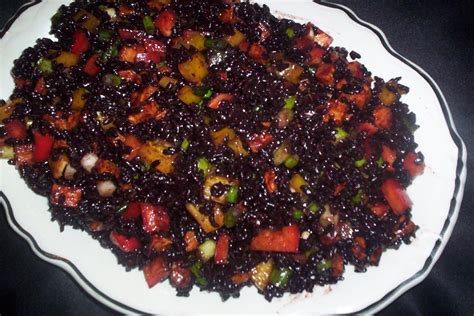 Forbidden Black Rice Salad