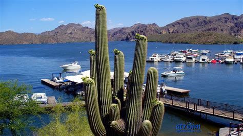 Saguaro Lake, Arizona | Saguaro Lake is the fourth reservoir… | Flickr