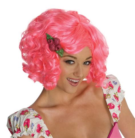 Stylish and cheap Strawberry Shortcake - Raspberry Tart Wig (Adult) - Gift For Him, For Her