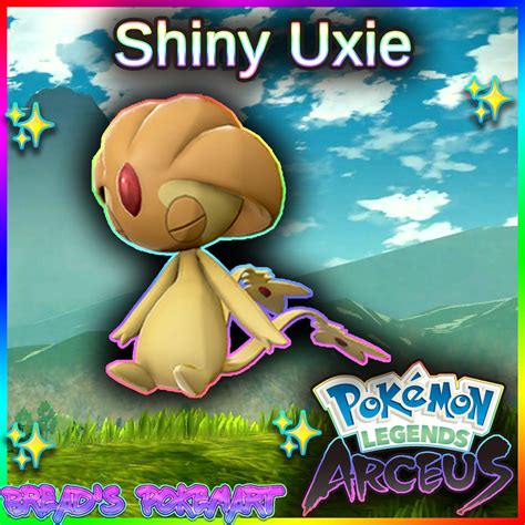 Shiny Uxie best Stats // Pokemon Legends: Arceus // Fast - Etsy