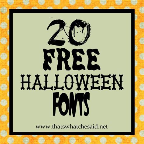 12 Free Spooky Font For Word Images - Halloween Word Spooky Font, Free Spooky Fonts and Scary ...