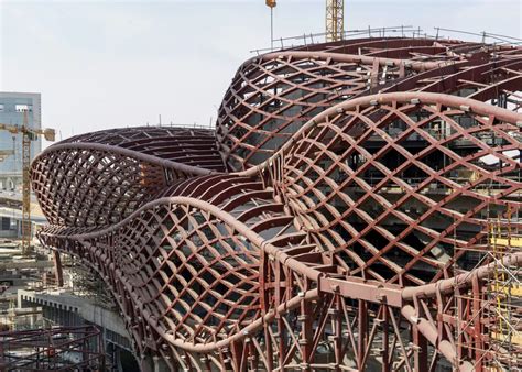 New construction photos of Zaha Hadid Architects-designed metro station ...