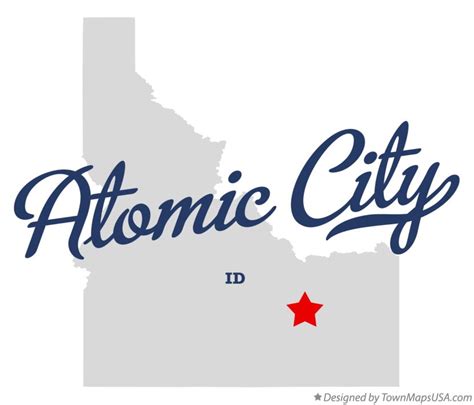 Map of Atomic City, ID, Idaho