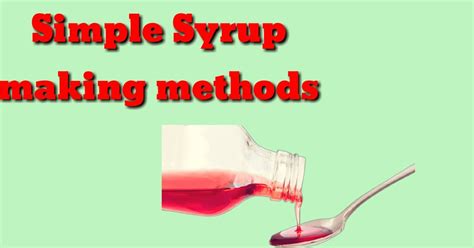 Preparation of simple syrup ( B.P and USP ) by using heating ...