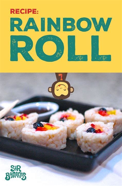 Rainbow Roll | Recipe | Baby food recipes, Yummy food, Food