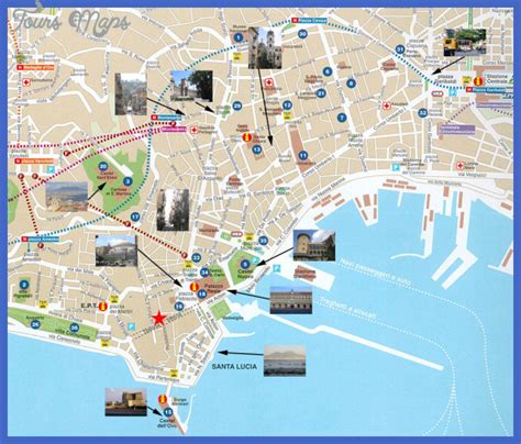 Naples Metro Map - ToursMaps.com