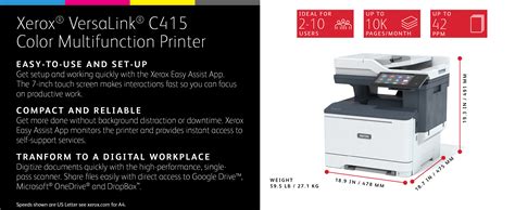 Xerox VersaLink C415/DN - Multifunction printer - color - laser - Legal ...