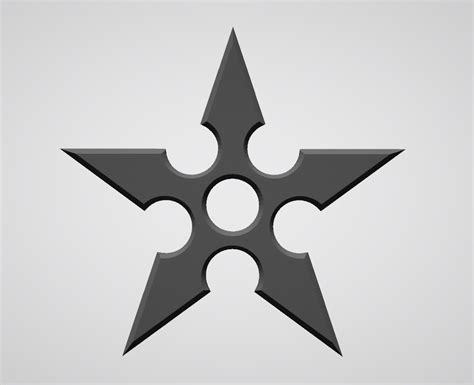 Free STL file Ninja star 🥷・3D printable object to download・Cults