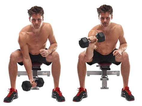 Three superior bicep curls - Men's Health