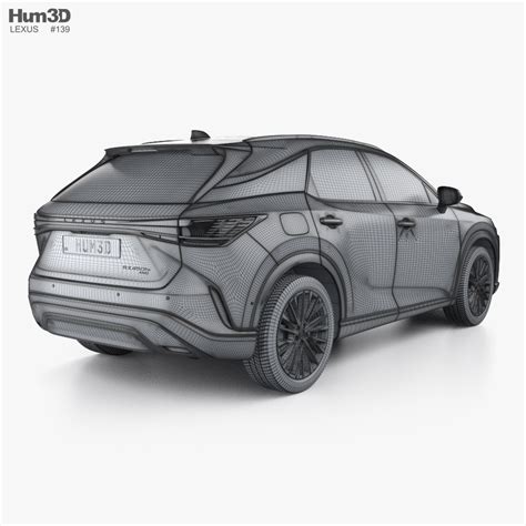 Lexus RX hybrid 2023 3D model - Vehicles on Hum3D