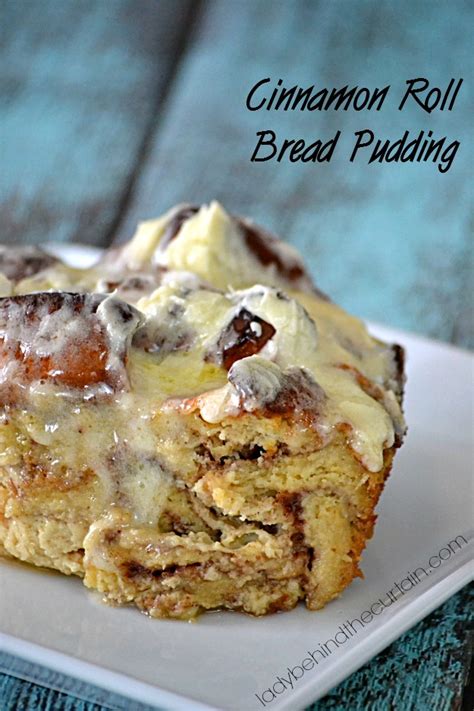 Cinnamon Roll Bread Pudding