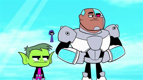 Teen Titans Go: BeastBoy, Cyborg and Tiny Raven by Bandidude on DeviantArt