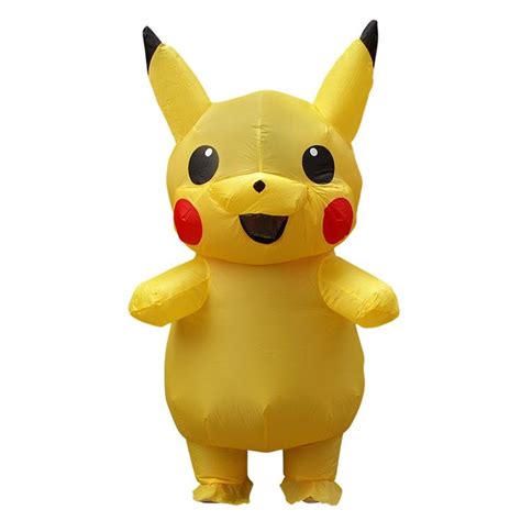 Blow Up Costumes For Kids Inflatable Pikachu Costume Halloween Suit | Pikachu costume, Cute ...