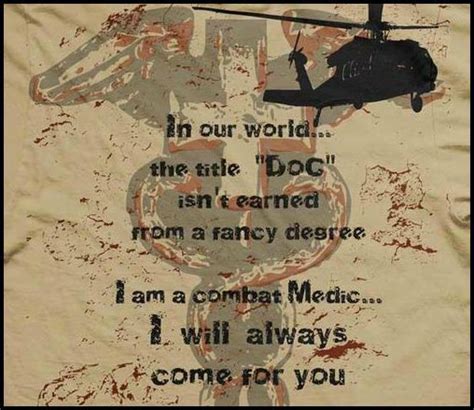 32+ Army Combat Medic Quotes | Quotes US