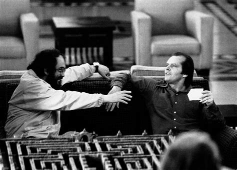 Nicholson & Kubrick - on the set of 'The Shining' | Stanley kubrick ...