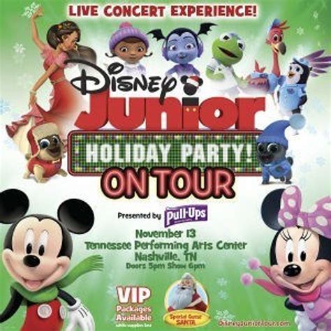 Disney Junior Holiday Party! On Tour! | Downtown Nashville