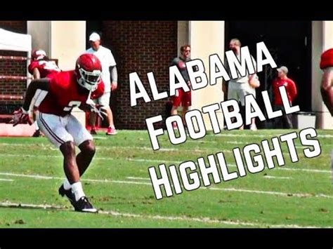 Alabama Football Highlights - YouTube