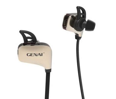 Genai Black and Gold Bluetooth Wireless Headset at Rs 800/piece in Chennai