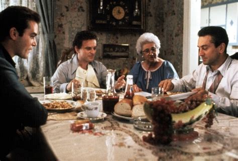 Classic scene from GoodFellas, featuring Martin Scorsese's mom ...