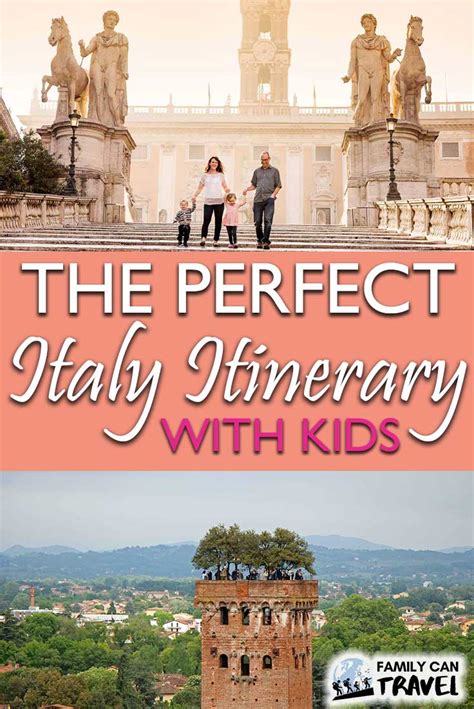 Italy Itinerary with Kids - Family Can Travel