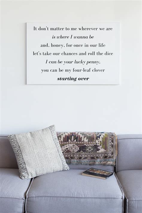 Starting Over Chris Stapleton Lyrics, Country Song Quote Sign, Country Boy Lyrics, Printable ...