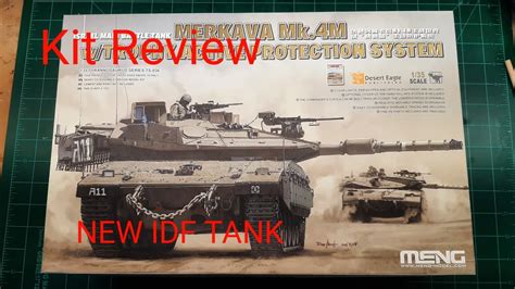 Meng 1/35 Merkava MK.4M With Trophy Active Protection System Review ...