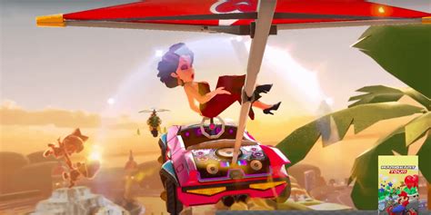 They fixed pauline kart/glider colour : r/mariokart