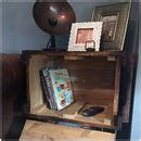 upcycled vintage trunk end table by bobo's beard company ...